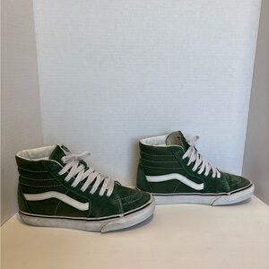 VANS Sk8-Hi Duck Green Size 6 men’s 7.5 women’s